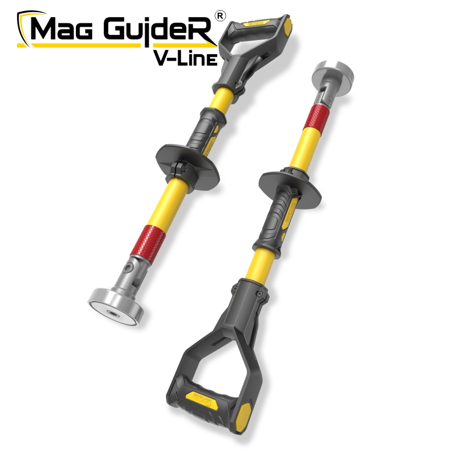 Инструмент безопасности для грузоподъемных работ магнитный Mag GuideR ™ V-Line STMGV 125